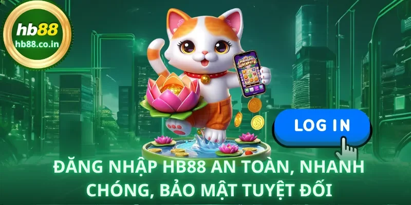 Đăng nhập HB88 an toàn, nhanh chóng, bảo mật tuyệt đối