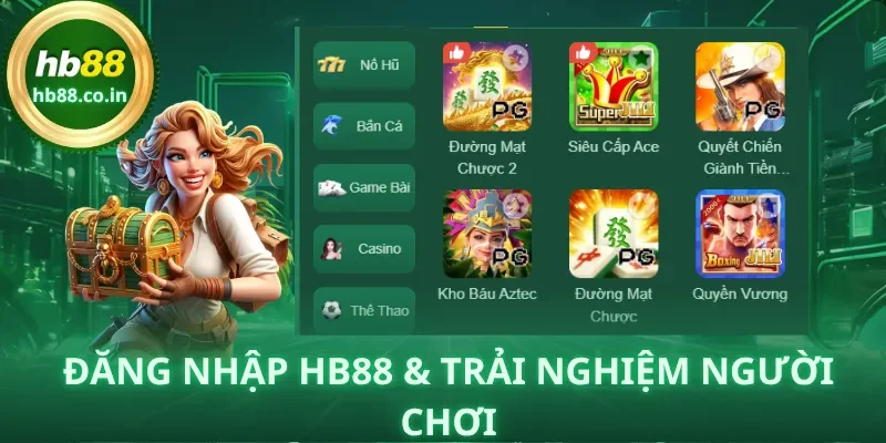 Trải nghiệm đăng nhập HB88 – tốc độ và tiện lợi cho bet thủ